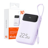 Power Bank Mcdodo MC-3255 10000mAh, 22.5W, til lys (lila)