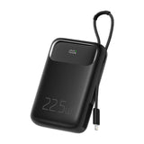 Power Bank Mcdodo MC-3253 10000mAh, 22.5W, til lys (sort)