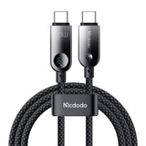 Mcdodo CA-4780 USB-C til USB-C 60W datakabel 1,2 m (sort)
