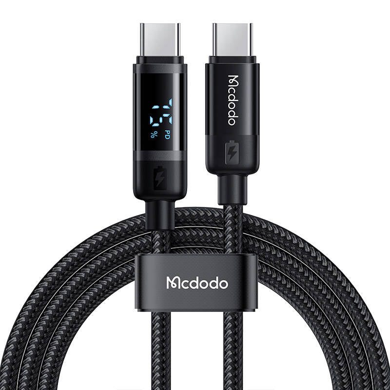 Mcdodo CA-5780 USB-C til USB-C 60W datakabel 1,2 m (sort)