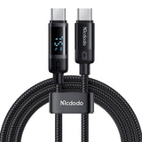 Mcdodo CA-5780 USB-C til USB-C 60W datakabel 1,2 m (sort)