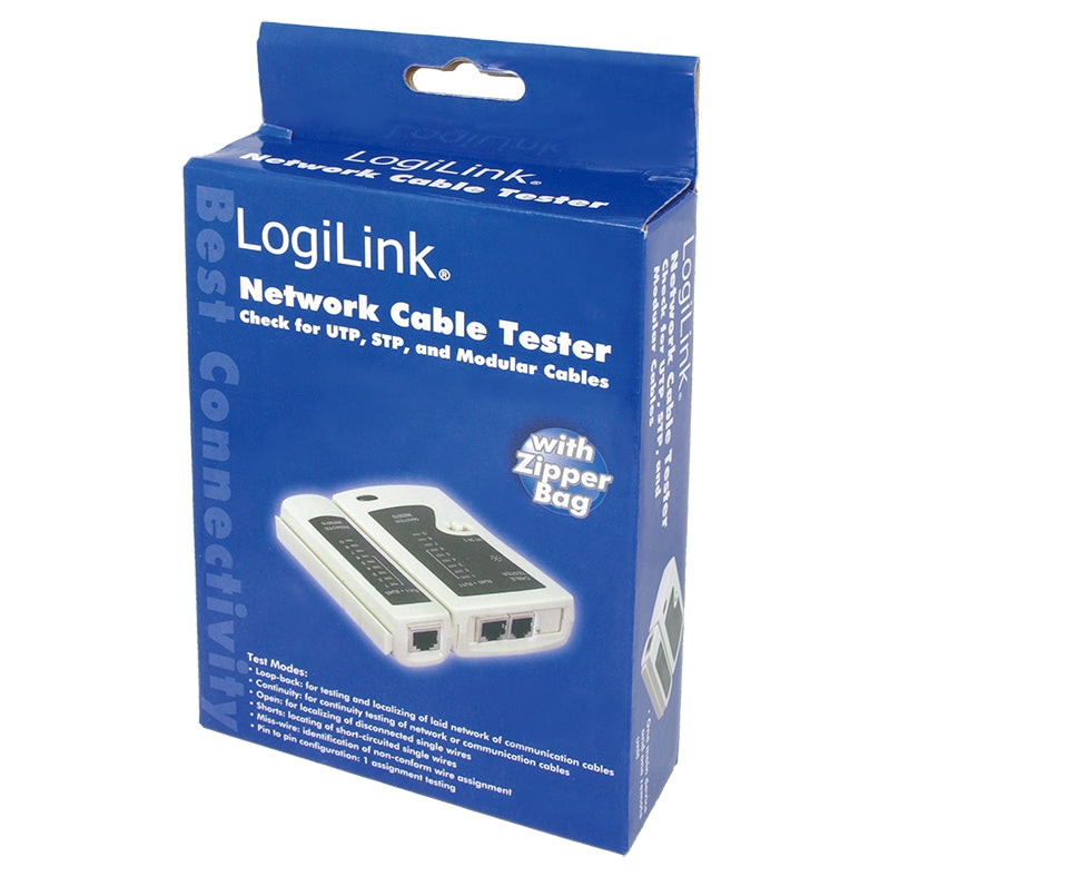LogiLink Network Cable Tester Netværkstester Kobber