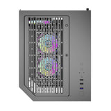 Darflash FT350 computerkasse + 5 aRGB-ventilatorer (sort)