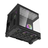 Darflash FT418 computerkasse + 6 aRGB-ventilatorer (sort)