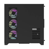 Darflash FT418 PRO computerkasse + 7 aRGB-ventilatorer (sort)