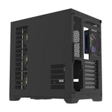 Darflash FT418 PRO computerkasse + 7 aRGB-ventilatorer (sort)