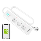 Gosund P1 PLUS smart WiFi strømstrimmel (3x AC schuko, 3x USB-A) Tuya