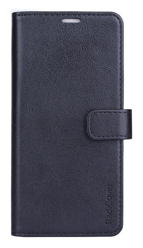 Radicover RAD254 mobiltelefon etui 17 cm (6.7") Tegnebogsetui Sort