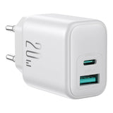 Joyroom JR-TCF21 Dual-Port (A + C) Power Charger (hvid)