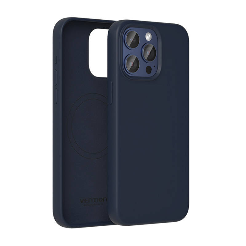 Vention KUFL0-30 Silicone Case til iPhone 15 Pro (blå)