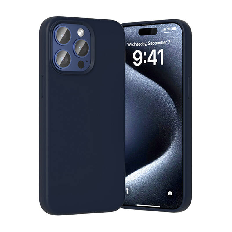 Vention KUFL0-30 Silicone Case til iPhone 15 Pro (blå)