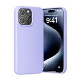Vention KUFV0-40 Silicone Case til iPhone 15 Pro Max (lila)