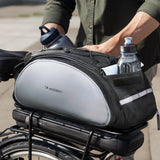 Wozinsky cykelbag med skulderrem 13l sort (WBB1BK)