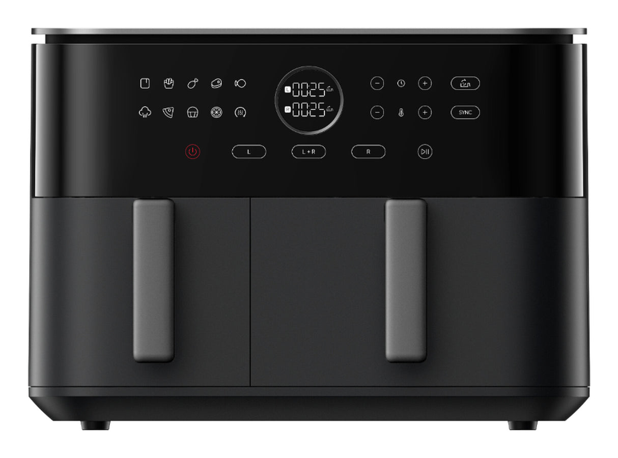Xiaomi MAF-D1001 Dobbelt 10 L Enkeltstående 2700 W Varmluftsteger Sort