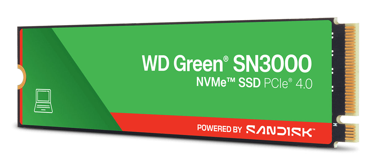 Western Digital Green SN3000 1 TB M.2 PCI Express 4.0 NVMe QLC 3D NAND