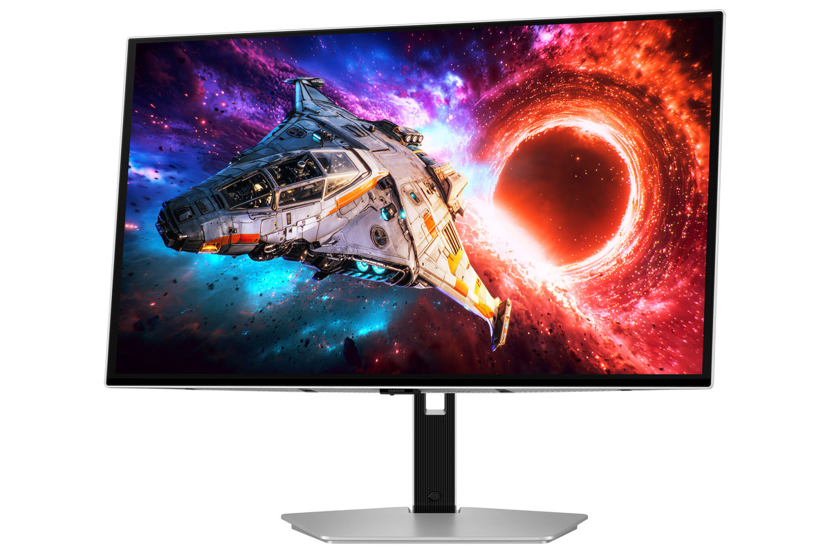 Samsung G80SH computer monitor 68.6 cm (27") 3840 x 2160 pixels 4K Ultra HD OLED Silver