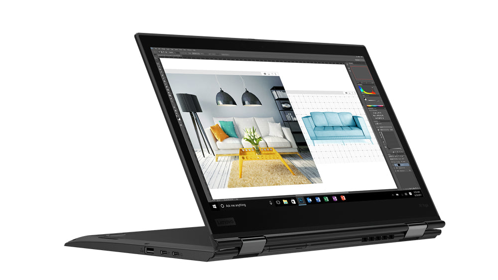 T1A Lenovo ThinkPad X1 Yoga (3rd Gen) Refurbished Intel® Core™ i7 i7-8650U Hybrid (2-i-1) 35,6 cm (14") Berøringsskærm Fuld HD 16 GB LPDDR4x-SDRAM 512 GB SSD Wi-Fi 6 (802.11ax) Windows 10 Pro Sort