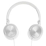 Vivanco DJ 30 Hovedtelefoner Ledningsført Headset Musik Metallic, Hvid