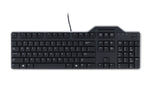 DELL KB813 tastatur Kontor USB QWERTY Russisk Sort