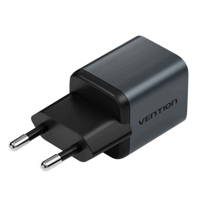 GaN Vention USB-C 20W oplader (grå)