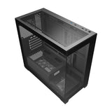 Darkflash C218M computerkasse + 6 ARGB-ventilatorer (sort)
