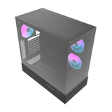Darkflash DPX90 computercase (sort) + 3 fans