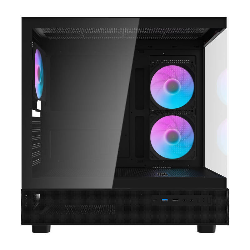 Darkflash DPX90 computercase (sort) + 3 fans