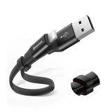 Baseus Nimble USB-A / Lightning 2A kabel 0,23 m - sort