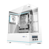 Darkflash DY450 PRO computercase (hvid) + 1 fan