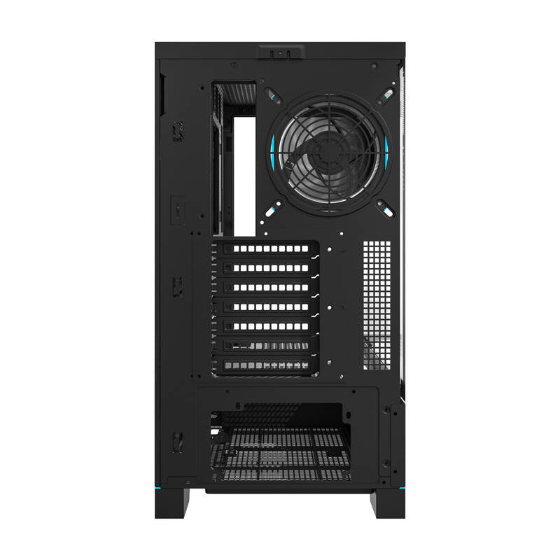 Darkflash DY451 PRO computercase (sort) + 1 fan