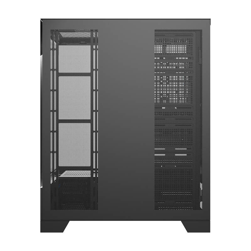 Darkflash DY451L PRO computerkasse (sort) + 1 ventilator