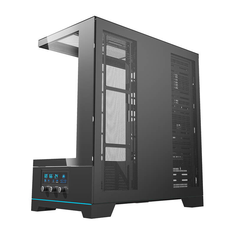 Darkflash DY451 computerkasse uden vifter (sort)