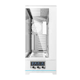 Darkflash DY451L computerhylster uden vifter (hvid)
