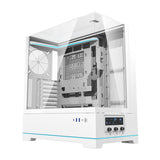 Darkflash DY450 computerhylster uden vifter (hvid)