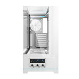 Darkflash DY450 computerhylster uden vifter (hvid)