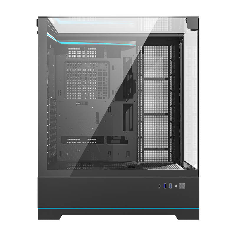 Darkflash DY450L computerhylster uden vifter (sort)