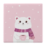 Dekorativ cover / cap til T5 SONOFF Cartoon 1C touch switch