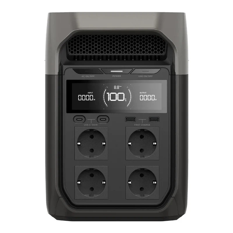 EcoFlow DELTA 3 Bærbar energistation Lithium jern fosfat (LiFePO4) 1800 W 12,5 kg