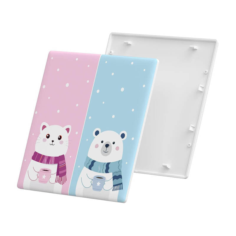 Dekorativ cover / cap til T5 SONOFF Cartoon 2C touch switch