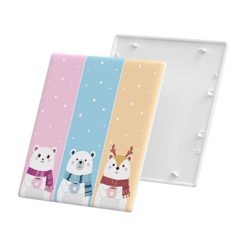 Dekorativ cover / cap til T5 SONOFF Cartoon 3C touch switch