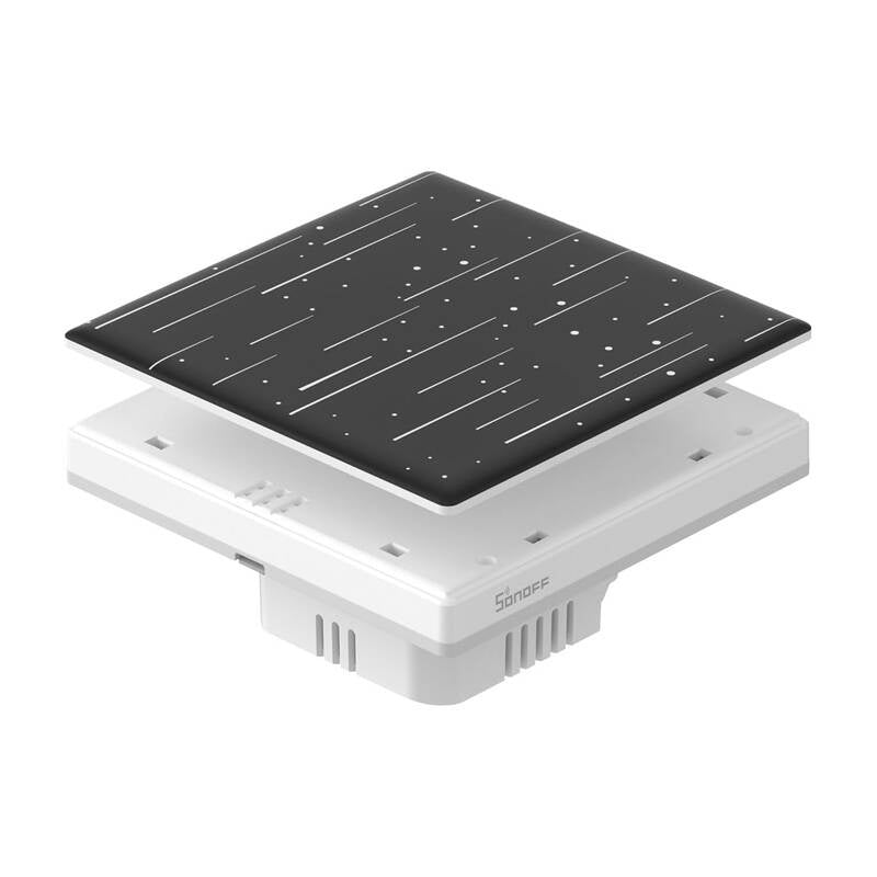 Dekorativt dæk / hætte til T5 SONOFF Star 1C touch switch