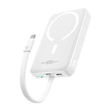 Baseus Mini 10000mAh 30W Magnetisk Powerbank (hvid) Bayern Edition