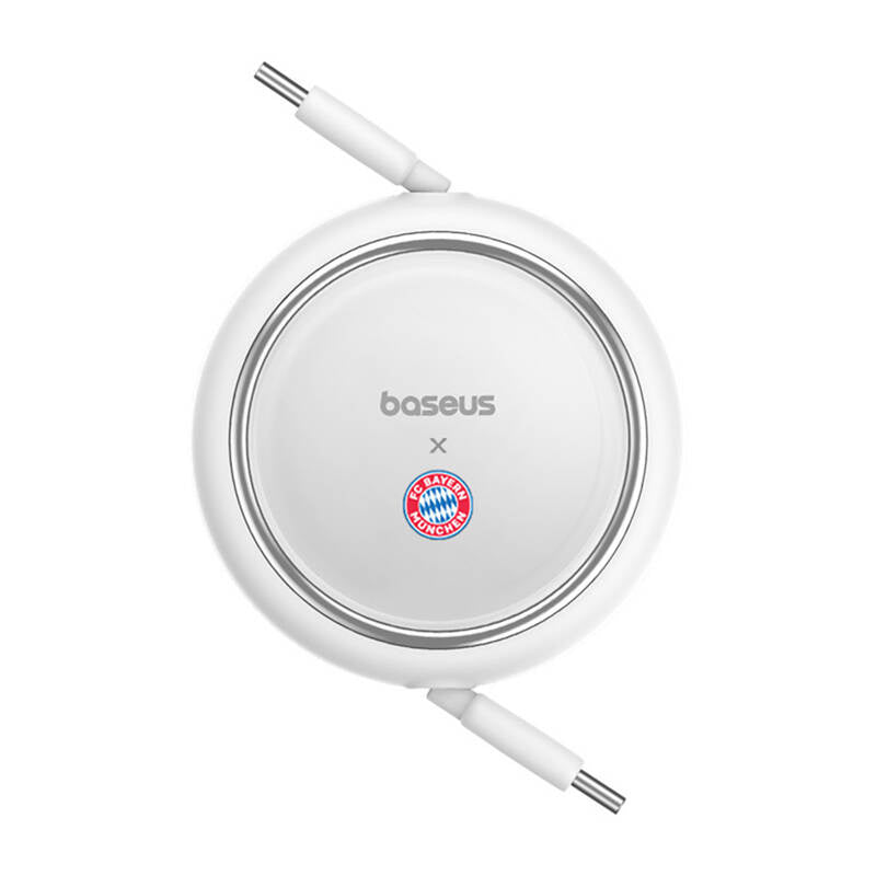 Baseus USB-C til USB-C 100W opladningskabel (hvid) Bayern Edition