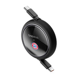 Baseus USB-C til USB-C 100W opladningskabel (sort) Bayern Edition