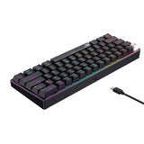 Havit KB903L kablet mekanisk / gaming RGB-tastatur (sort) (QWERTY)