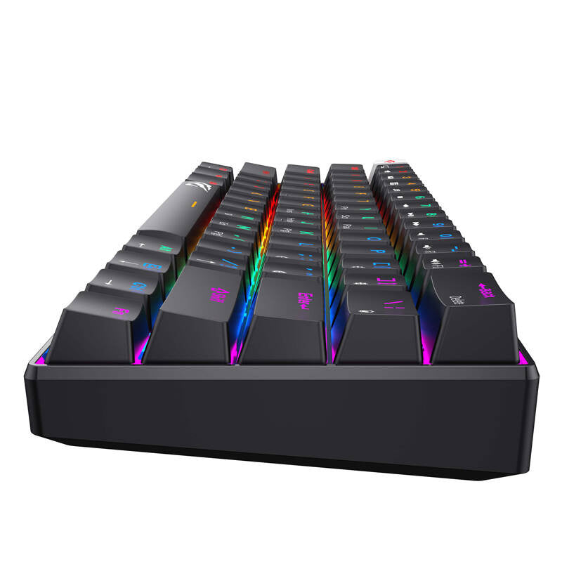 Havit KB903L kablet mekanisk / gaming RGB-tastatur (sort) (QWERTY)