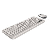 Havit KB254GCM trådløst 2-i-1-spilskortet tastatur + mus (grå) (QWERTY)