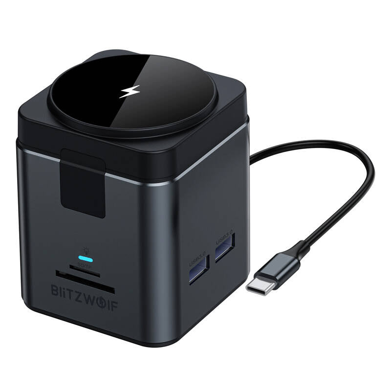 Blitzwolf 9in1 docking station BW-TH17 + 15W oplader