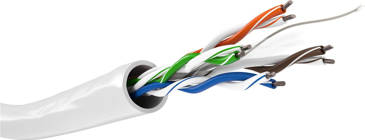 Goobay Network CAT 6 U/UTP CCA 100m White
