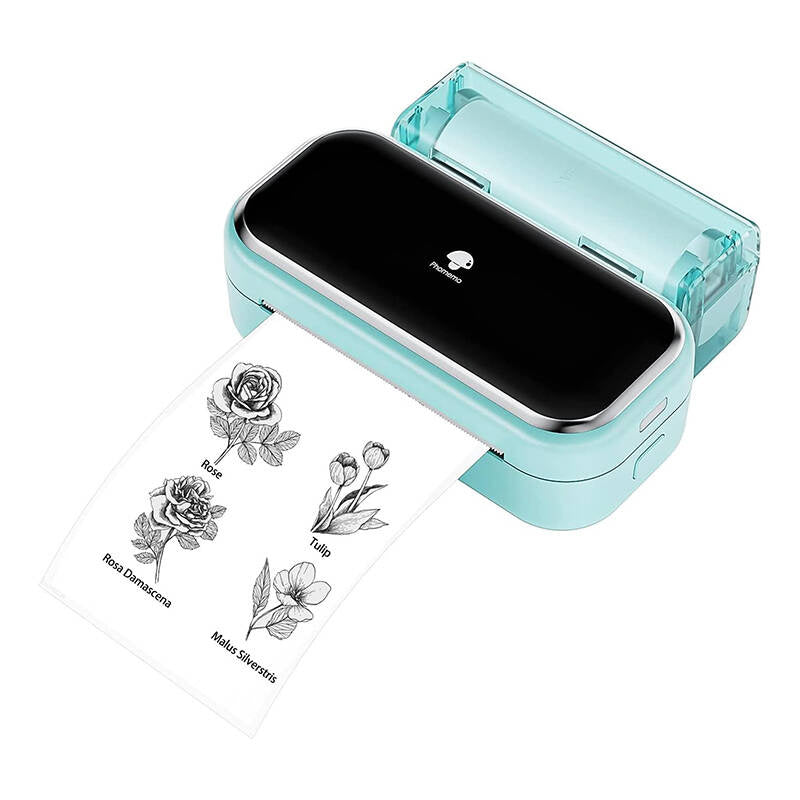 Phomemo M03 bærbar etiketprinter (grøn)